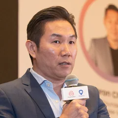 Aaron Chong speaking at the PropertyGuru Agent Summit 2025